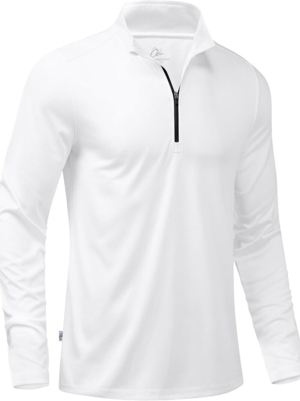 Lightweight Men's Golf Quarter Zip Pullover Sweatshirt | Sun Protection, Long